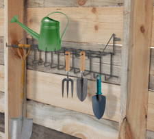 Tool Rack and Shelf for Shed