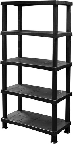 Plastic shelving unit - shelving,