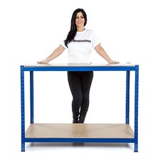 2 Level Steel Shelving